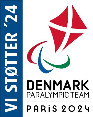 Paralympic Team Denmark 2024 støttelogo